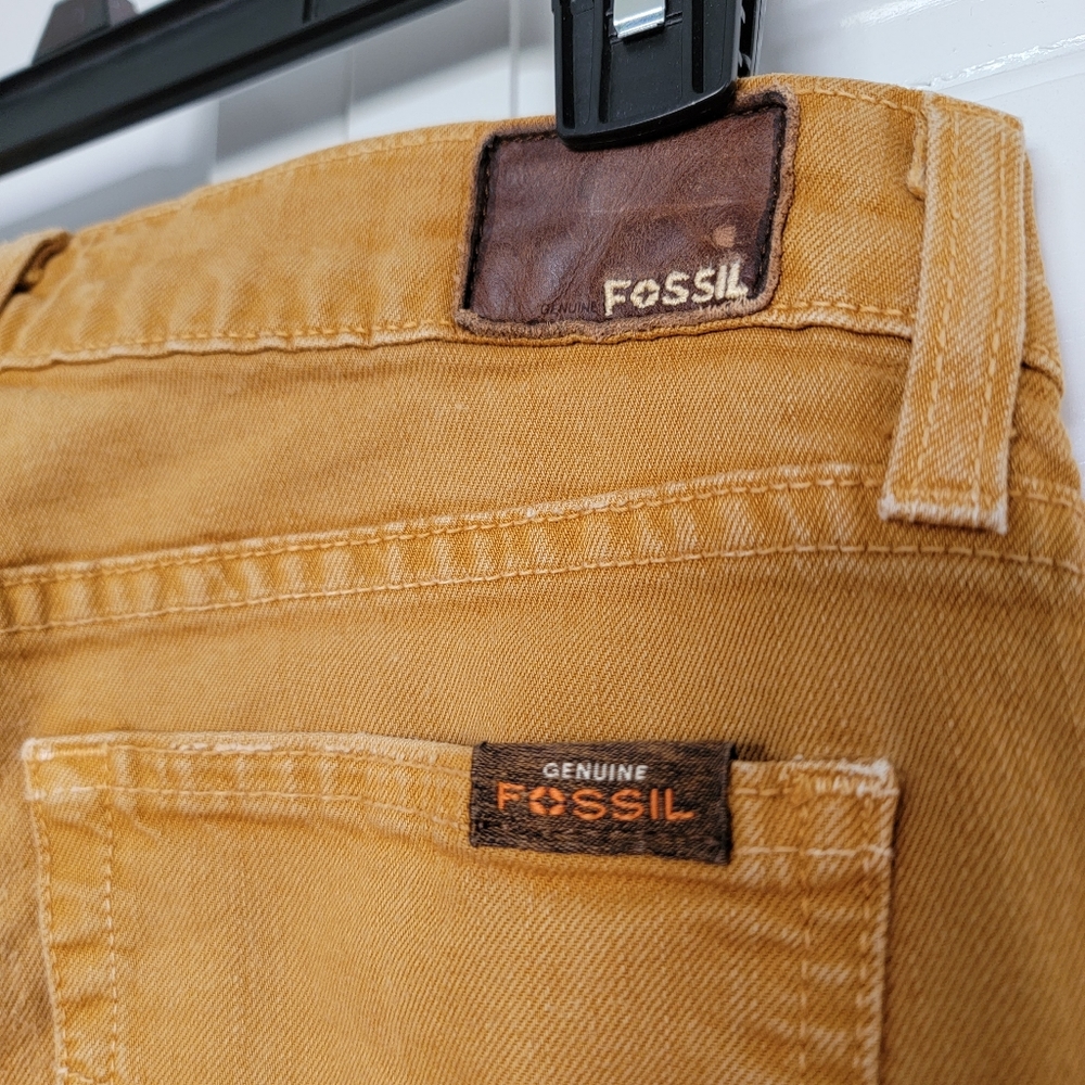 Mustard Fossil Jeans View 6